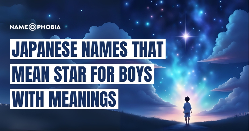 Japanese Names That Mean Star For Boys with Meanings